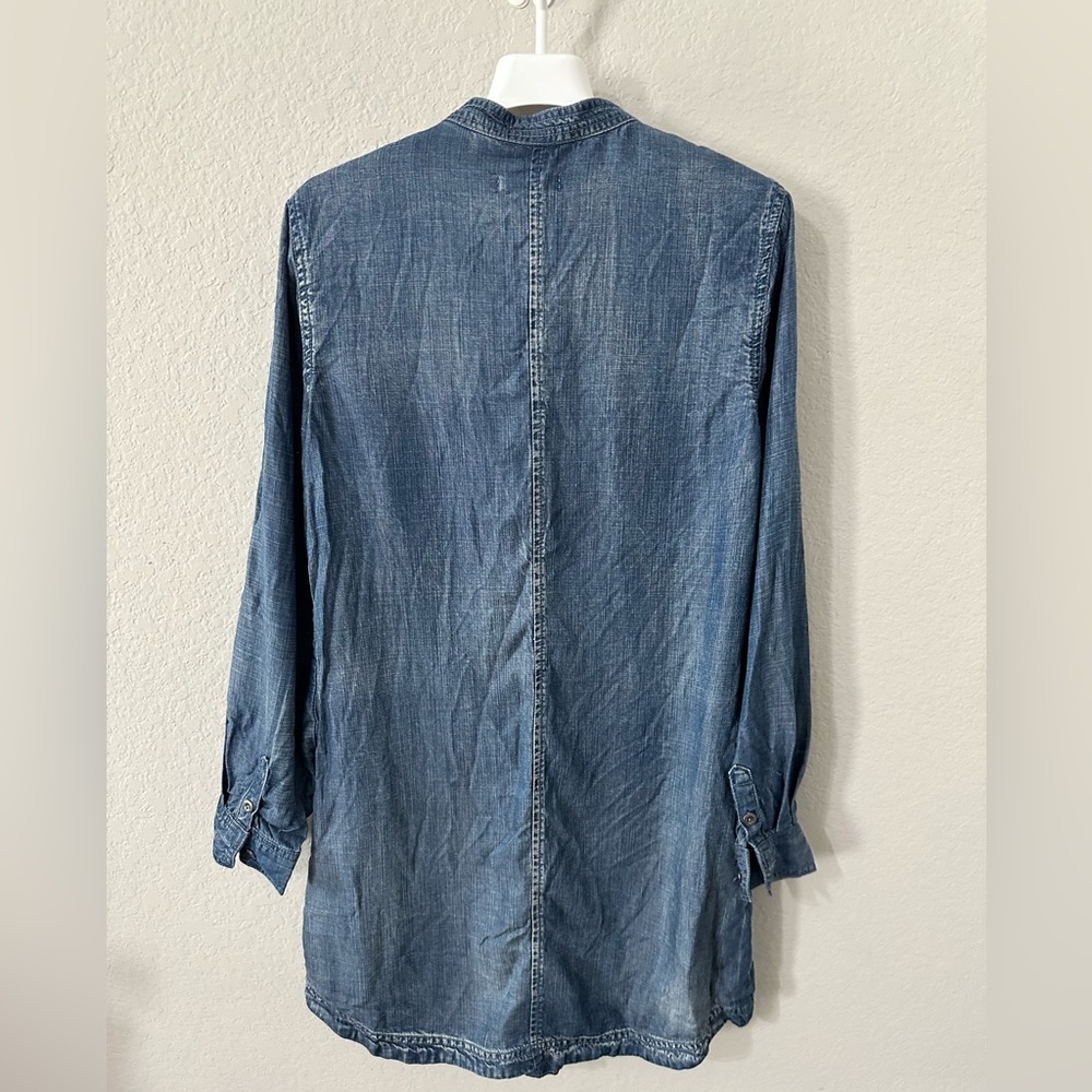 Kenneth Cole Reaction Chambray Tunic‎ Dress Small - Picture 8 of 8